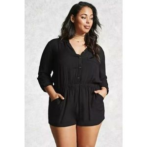 Plus size romper